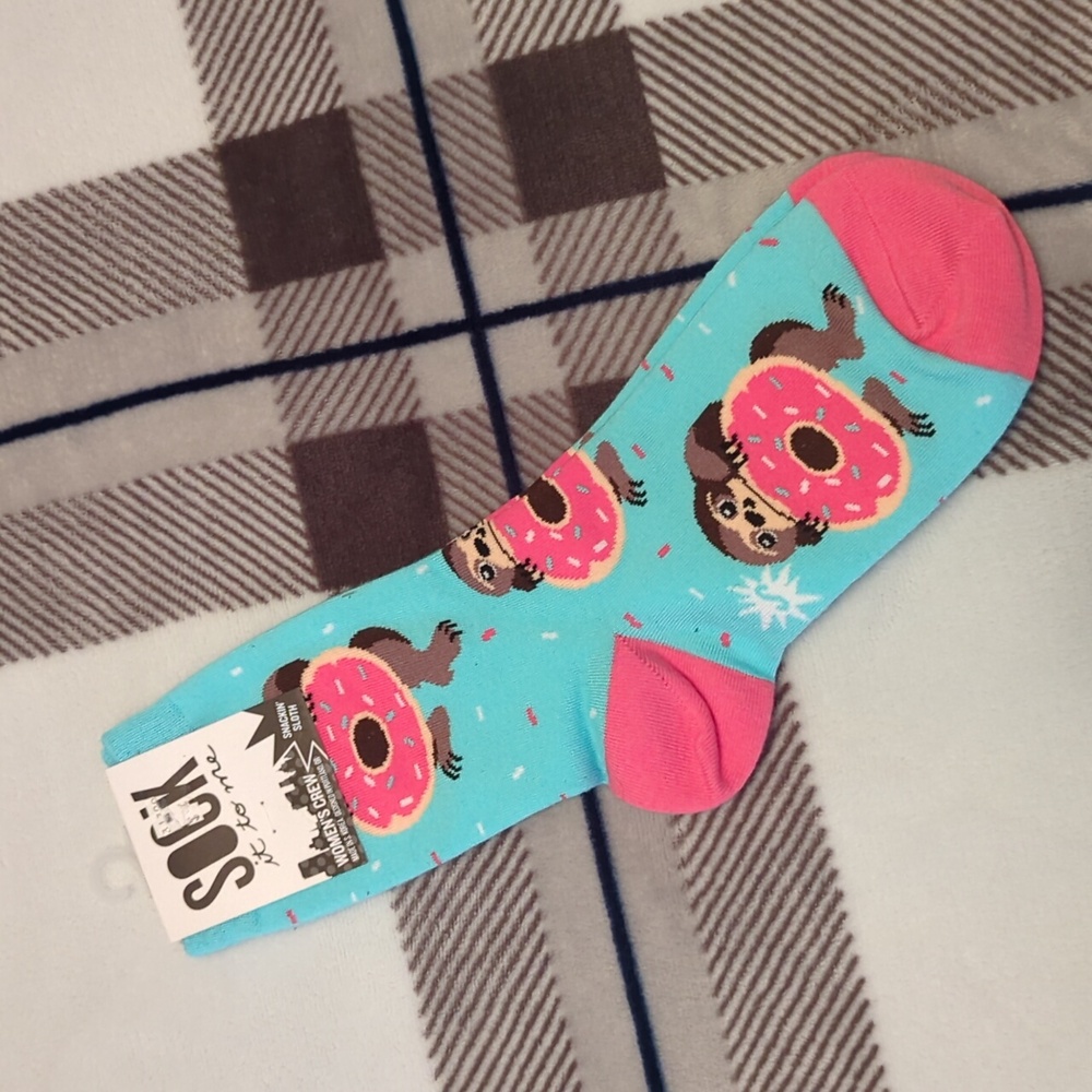 Sloth Crew Socks NWT
